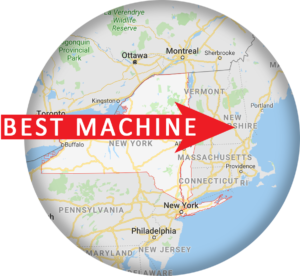 Best Machine NY Map