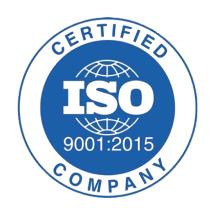 ISO 9001:2015 Certified Company